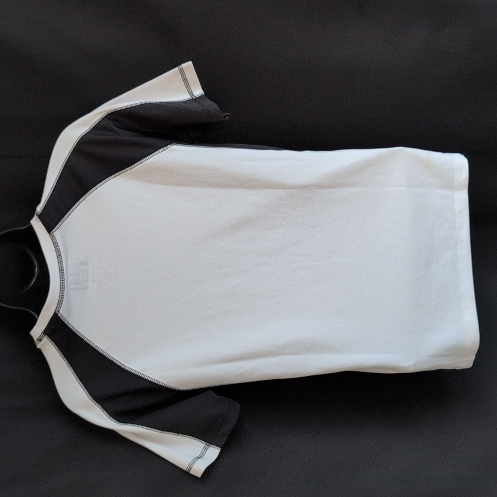 Black and White Rash Guard - Picture 2 of 3